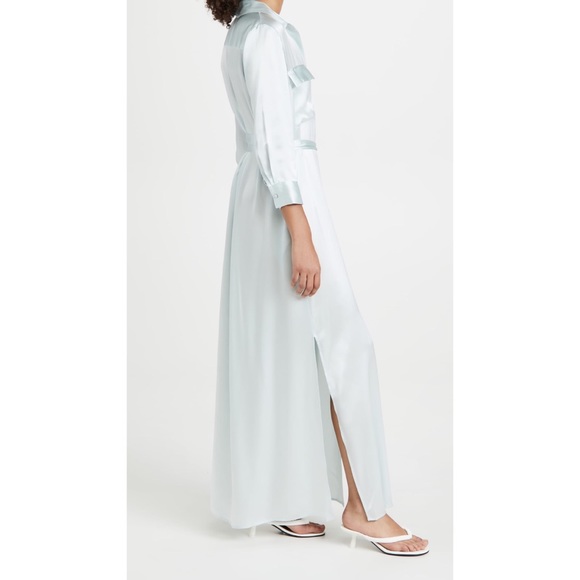 L’AGENCE Cameron 💯 silk shirt dress sz SP - Picture 13 of 16